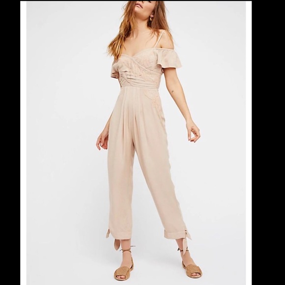 Free People Cold Shoulder Jumpsuit - Picture 4 of 8